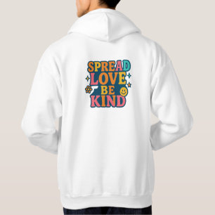 Be Kind Funky Retro Hoodie