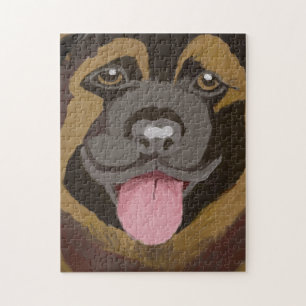 Be Kind German Shepherd Jigsaw Puzzle