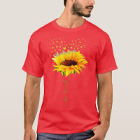 Be Kind Hippie Sunflower I Love You Deaf ASL Sign