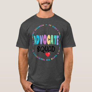 Be Kind Include Autism Advocate Squad SPEd Teacher T-Shirt