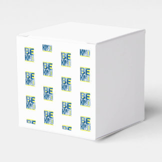 "Be Kind Inspirational Typography design Favour Box