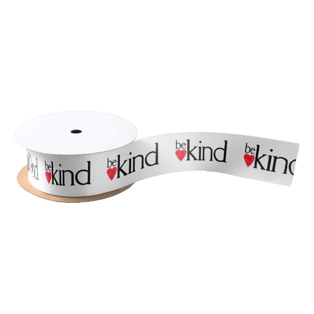 Be kind - Kindness matters Satin Ribbon (Spool)