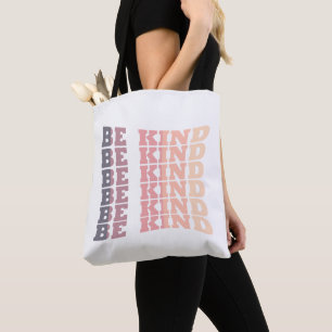 Be kind kindness tote bag