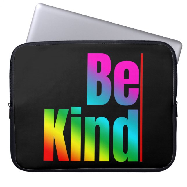 BE KIND LAPTOP SLEEVE (Front)