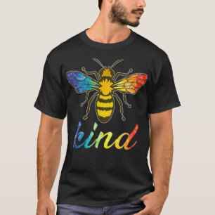 Be Kind LGBTQ Ally Bee Kindness  T-Shirt