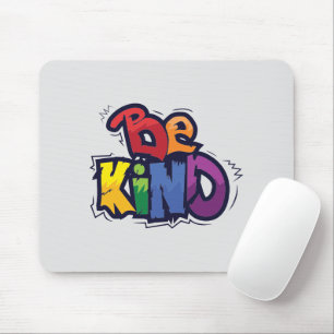 Be Kind LGBTQ Rainbow Pride Month Mouse Pad
