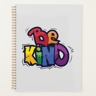 Be Kind LGBTQ Rainbow Pride Month Planner