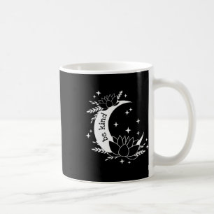 Be Kind Luna And Moon Lotus Flower Yoga Meditation Coffee Mug