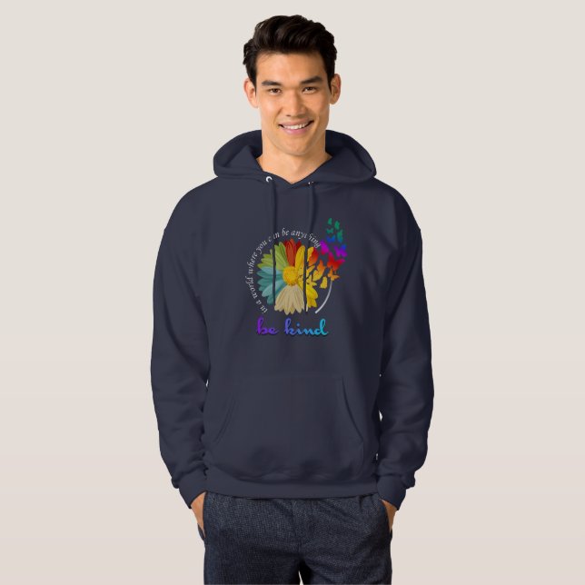 Be Kind | Men Hoodie (Front Full)