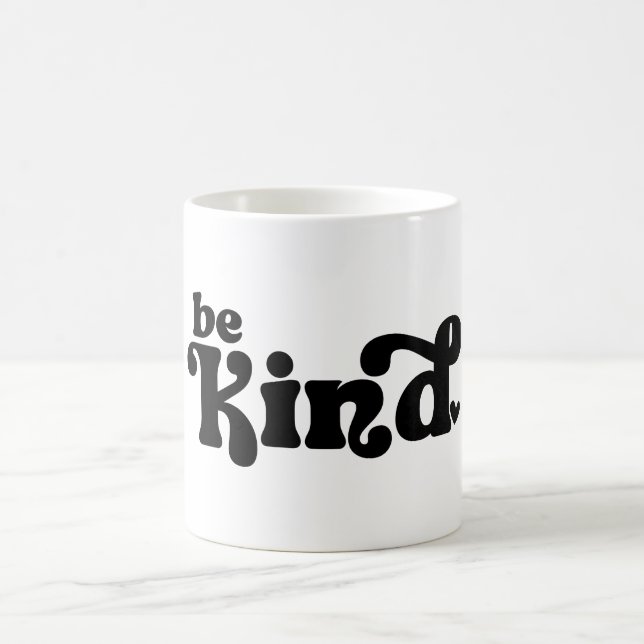 Be Kind Minimalist  Coffee Mug (Center)
