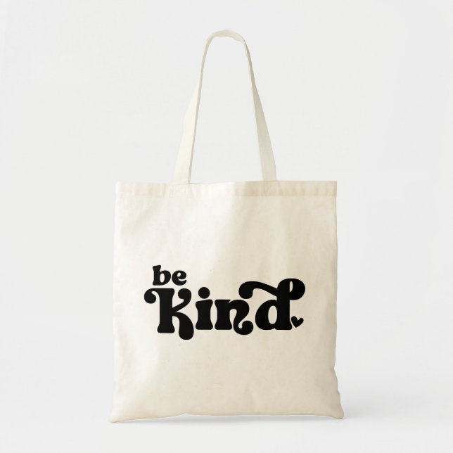 Be Kind Minimalist  Tote Bag (Front)