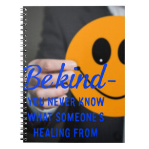 Be Kind Motivational Quote Notebook – Show Compass