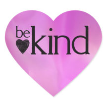 Be Kind motivational stickers
