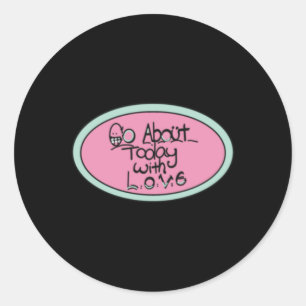 Be Kind No What Sticker1 Classic Round Sticker