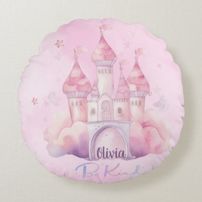 Be Kind Palace Customisable Round Cushion (Front)