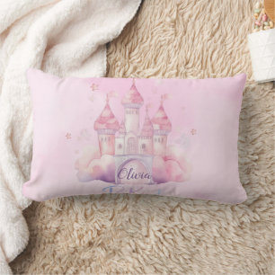 Be Kind Palace on the Pink Cloud Lumbar Cushion