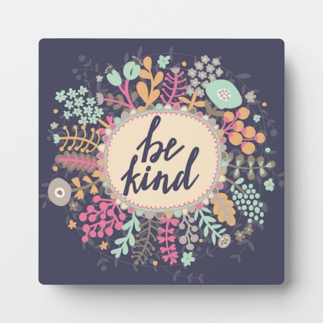 Be Kind Plaque (Front)