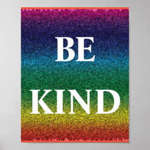 Be kind poster