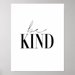 Be Kind Poster
