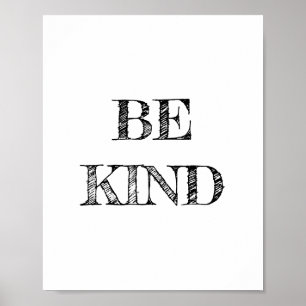 Be Kind Poster