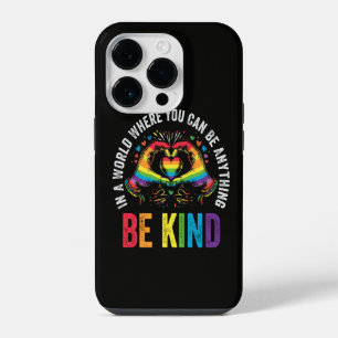 Be Kind Pride LGBT Month iPhone 14 Pro Case