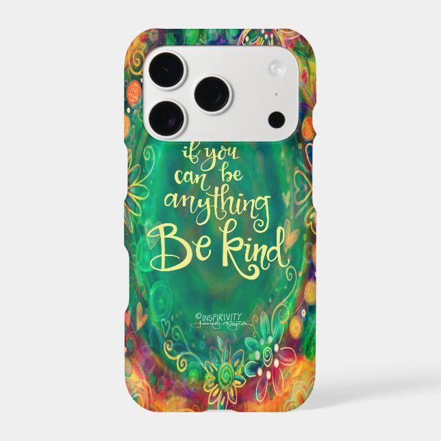 Be Kind Quote Pretty Encouragement Inspirivity (Back)