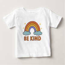 "Be Kind Rainbow – Colourful Positive Quote Design