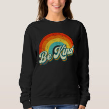 Be Kind Rainbow Crewneck Sweatshirt
