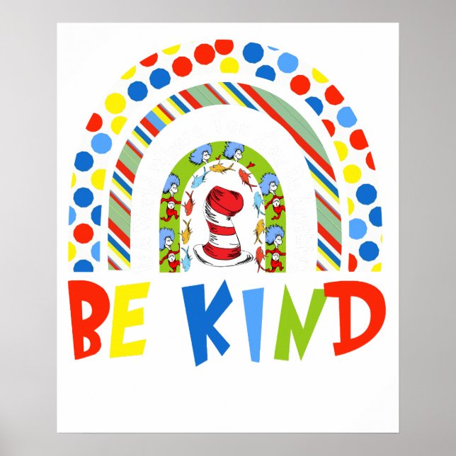 be kind rainbow grinc poster (Front)