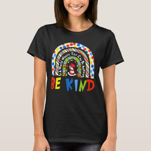 be kind rainbow grinc T-Shirt (Front)
