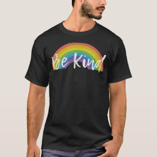 Be Kind Rainbow LGBT Gay Pride Month Novelty Gift T-Shirt
