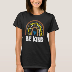 Be Kind Rainbow Orange Anti Bullying Unity Day Kid T-Shirt