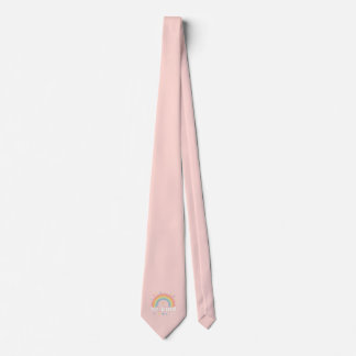 Be Kind – Rainbow Pastel Positivity Tie