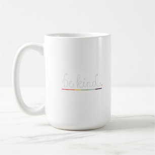 Be Kind Rainbow Underline LGBTQ+ Pride Tee Coffee Mug