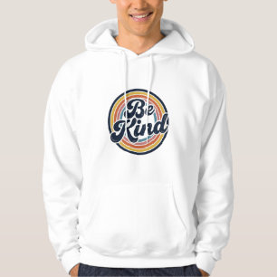 Be Kind Retro Rainbow Vintage Shirt Design_1