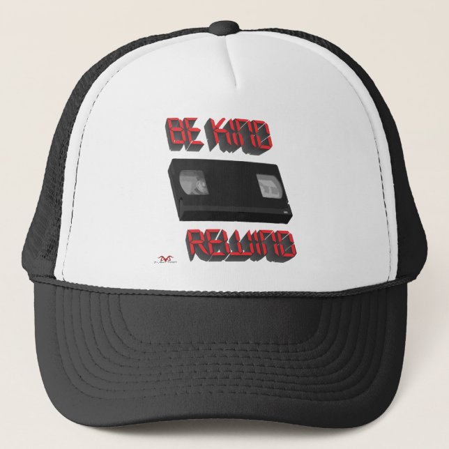 Be Kind Rewind Ver. 9 Trucker Hat (Front)