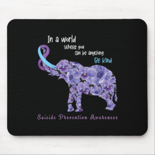 Be Kind Semicolon Suicide Prevention Awareness Wee Mouse Pad