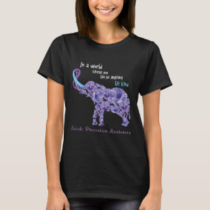Be Kind Semicolon Suicide Prevention Awareness Wee T-Shirt