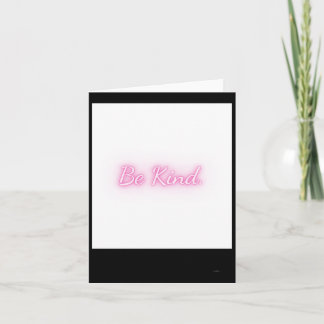 Be Kind Series Sticker  Card