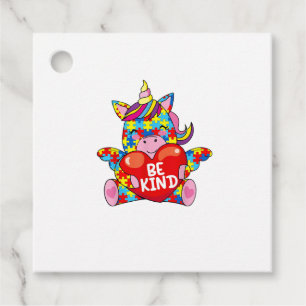 Be Kind Shirt Autism Awareness Gift Kid Girl Toddl Favour Tags