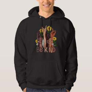 Be Kind Sign Language Hand Anti Bullying UNITY DAY Hoodie