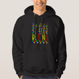 Be Kind Sign Language Hand Talking Teachers Autism Hoodie