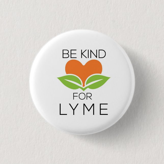 Be Kind -Small, 1¼ Inch Round Button (Front)