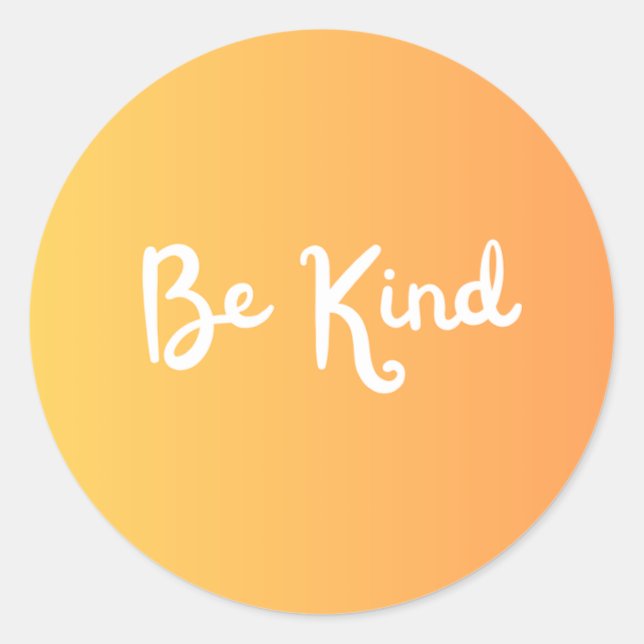 Be Kind sticker (Front)