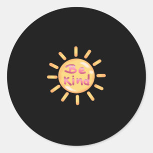 Be Kind Sticker9 Classic Round Sticker