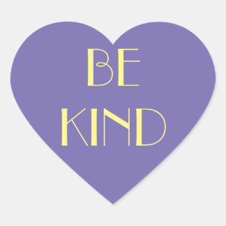 BE KIND stickers Customise Kindness stickers