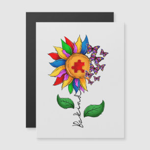 Be Kind Sunflower- Autism Awareness