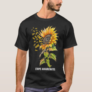 Be Kind Sunflower CRPS Awareness T-Shirt