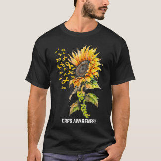 Be Kind Sunflower CRPS Awareness  T-Shirt