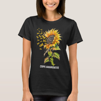 Be Kind Sunflower CRPS Awareness  T-Shirt